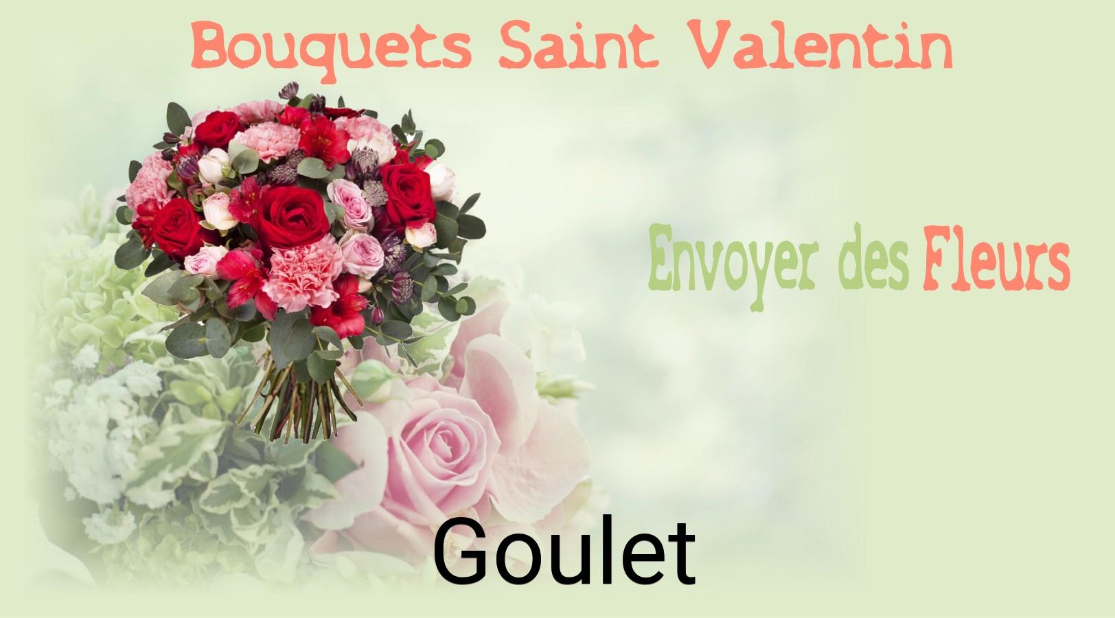 Roses de Saint-Valentin livrées à Goulet